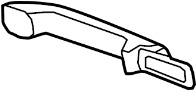 View Exterior Door Handle Full-Sized Product Image