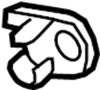 View Door Lock Cylinder Cap Full-Sized Product Image