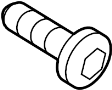 View Screw. Trim. Pillar. Panel. (Rear, Upper, Lower) Full-Sized Product Image