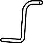 View Engine Coolant Overflow Hose Full-Sized Product Image