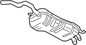 View Exhaust Muffler (Rear) Full-Sized Product Image 1 of 2