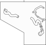 View Radiator Coolant Hose (Upper) Full-Sized Product Image