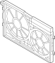 View Engine Cooling Fan Shroud (Front) Full-Sized Product Image
