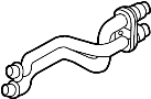 View HVAC Heater Hose Outlet Tube Full-Sized Product Image