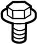 View Bolt. Fender. Bracket. Support. (Front, Rear, Upper, Lower) Full-Sized Product Image