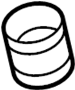 View Engine Air Intake Hose (Front) Full-Sized Product Image