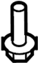 View Bolt. Oil. Cooler. Screw. (Upper) Full-Sized Product Image