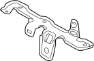 View Exhaust Manifold Heat Shield Bracket. Retainer. Turbocharger Mount Heat Shield Bracket.  Full-Sized Product Image