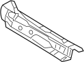 View Floor Pan Heat Shield (Front, Rear) Full-Sized Product Image