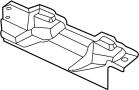 View Rack and Pinion Heat Shield (Front, Rear) Full-Sized Product Image