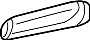 View Parking Brake Pedal Release Handle Full-Sized Product Image