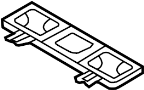 View Trim. Bezel. Lamp. plate. Sunroof Opening.  Full-Sized Product Image