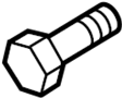 View Engine Harmonic Balancer Bolt Full-Sized Product Image