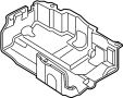 Image of Cover. Powertrain Skid Plate Bolt. (Lower). A threaded rod with a. image for your 2015 Audi S5  Prestige Convertible 