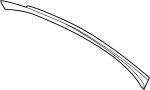 View Convertible Top Stowage Compartment Trim Panel (Upper) Full-Sized Product Image 1 of 1