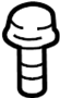 View Bolt. Grille. Trim. (Upper) Full-Sized Product Image