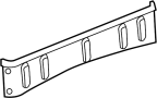View Convertible Top Stowage Compartment Trim Panel (Front) Full-Sized Product Image 1 of 1