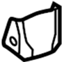 View Exhaust Muffler Bracket (Front, Rear) Full-Sized Product Image