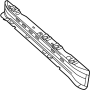 View Floor Pan Crossmember (Front, Rear) Full-Sized Product Image