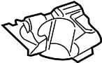 View Bracket. Crossmember. (Front, Rear, Lower) Full-Sized Product Image 1 of 1