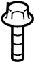 View Bolt. Cooler. Oil. (Lower) Full-Sized Product Image