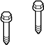 View Mount. Bolt. Bracket.  Full-Sized Product Image