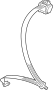 View LAP AND SHOULDER BELT. Outer belt ASSEMBLY. SEAT BELT.  Full-Sized Product Image 1 of 1