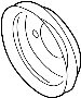 037121031A Engine Water Pump Pulley