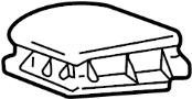 View HVAC Air Inlet Housing Full-Sized Product Image 1 of 2