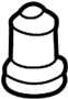 View Bumper bracket nut. Retainer nut.  Full-Sized Product Image 1 of 1