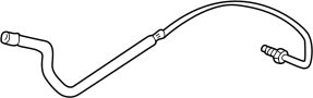View Power Steering Return Hose (Upper, Lower) Full-Sized Product Image 1 of 1