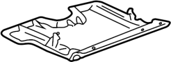 View 1HM863081B01C Full-Sized Product Image for your 1998 Volkswagen Golf 2.0L A/T GL Hatchback 