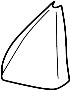 View Door Mirror Trim Ring (Front, Lower) Full-Sized Product Image 1 of 1