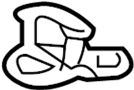 1E0827511A Deck Lid Striker