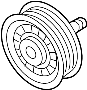View Accessory Drive Belt Idler Pulley Full-Sized Product Image