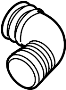 3D0129684 Engine Air Intake Hose