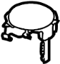 View Cup Holder Bracket Full-Sized Product Image 1 of 2
