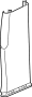 View Door Pillar Post Trim Set (Lower) Full-Sized Product Image 1 of 1