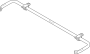 1EA511305K Suspension Stabilizer Bar