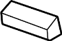 View Spacer. Glass.  Full-Sized Product Image