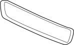 View Grille Emblem Bracket (Lower) Full-Sized Product Image 1 of 1