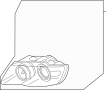 View Headlight Assembly Full-Sized Product Image 1 of 1