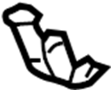 View Bracket. Line. Pipe. (Rear) Full-Sized Product Image 1 of 10