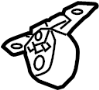 View Bracket. Muffler. (Front, Rear) Full-Sized Product Image