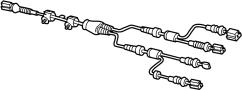 View ABS Wheel Speed Sensor Wiring Harness Full-Sized Product Image