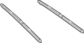 View Windshield Wiper Blade Full-Sized Product Image