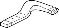 View Instrument Panel Air Duct (Rear, Lower) Full-Sized Product Image 1 of 1