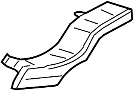 View Instrument Panel Air Duct (Rear, Lower) Full-Sized Product Image 1 of 1