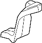 View Instrument Panel Air Duct (Rear, Lower) Full-Sized Product Image 1 of 1