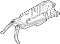 View Automatic Transmission Shift Lever Bracket (Lower) Full-Sized Product Image 1 of 1
